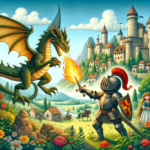 La leyenda de San Jorge y el dragón - Leyendas catalanas