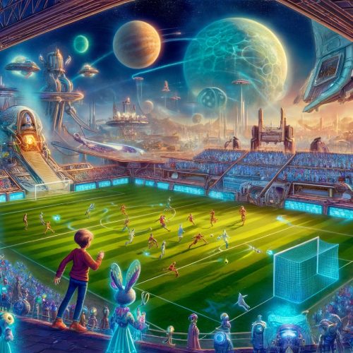 El torneo intergaláctico de Adrián - Cuentos infantiles de aventuras