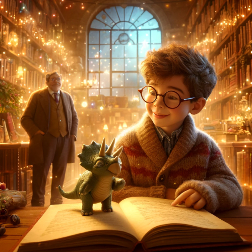 Pablo en la biblioteca - Cuentos mágicos
