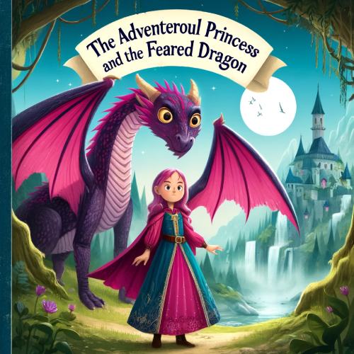 La princesa aventurera y el dragón Temido - Cuentos mágicos