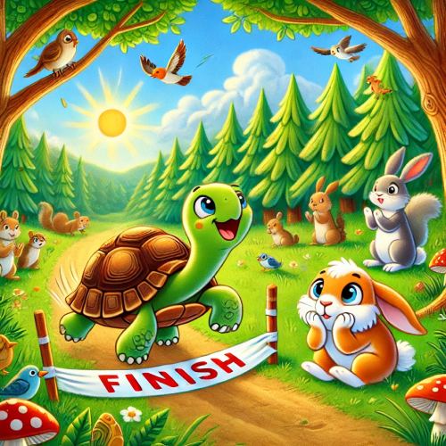 La liebre y la tortuga - Cuentos clásicos