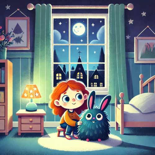 Luna y el monstruo de las sombras - Cuentos para afrontar miedos y cambios