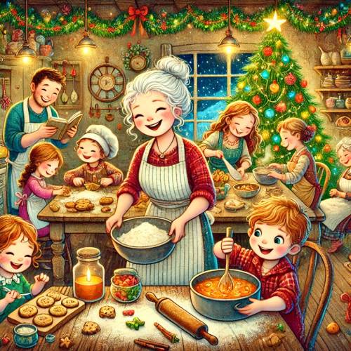 La cocina de la abuela - Cuentos de Navidad