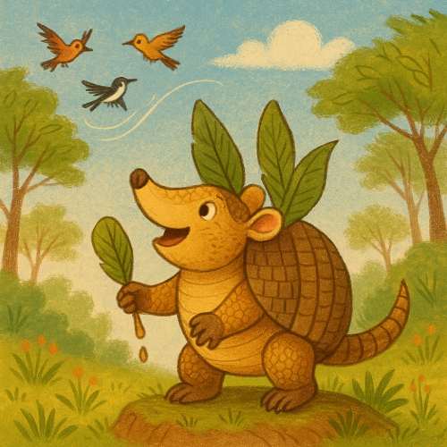 El armadillo que quería volar