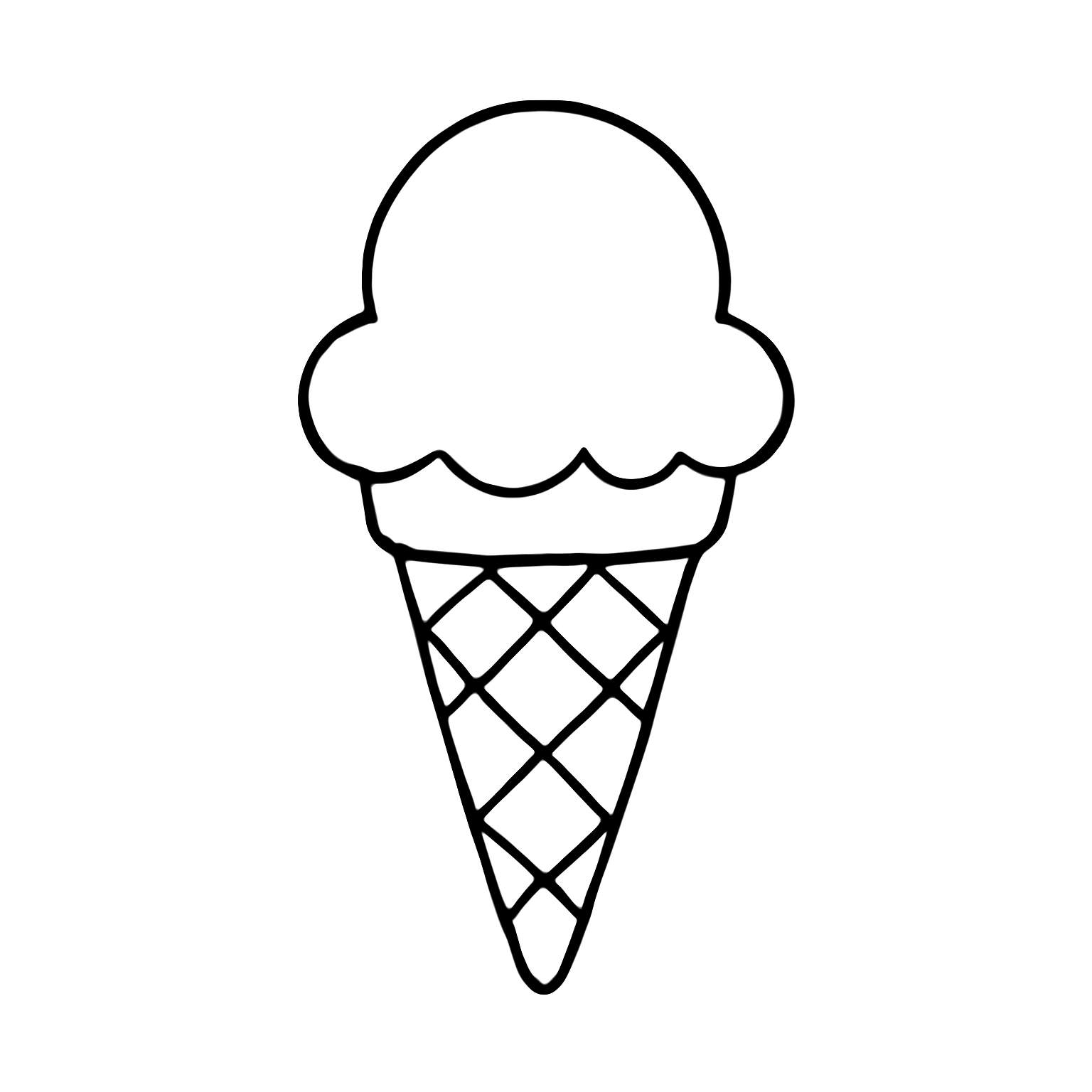dibujo helado paleta para colorear y pintar