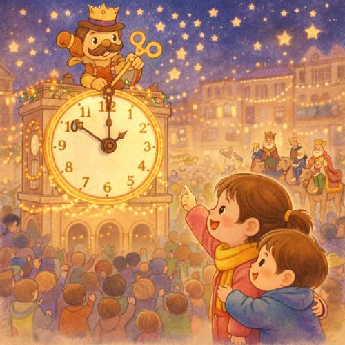 El reloj mágico de la Plaza de Mayagüez