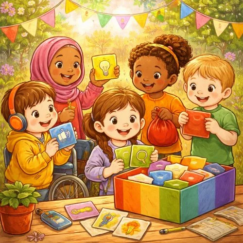 El juego de las pistas - cuento inclusivo