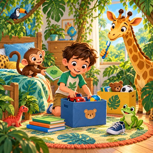 La selva de Sebastián - Cuentos educativos